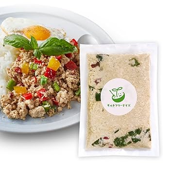 ★バカオライス☆ 本格ガパオライス（パッバイガパオムー・ラートカオ・カイダ